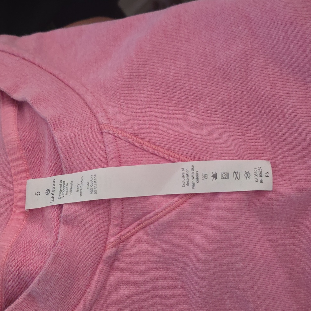 lululemon athletica Pink Crewneck Sweater - Picture 4 of 4